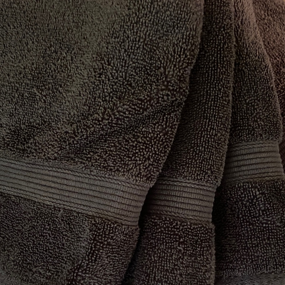 Luxurious Brown hand towels Set of 4